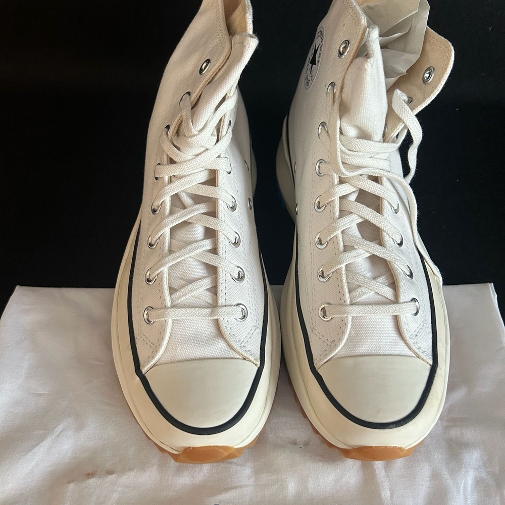 Converse Run Star Hike Size 11 Mens 12.5 Wo JW Anderson White Gum Blue 164665C - Picture 2 of 8